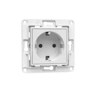 Shelly Wall Socket EU – Λευκό