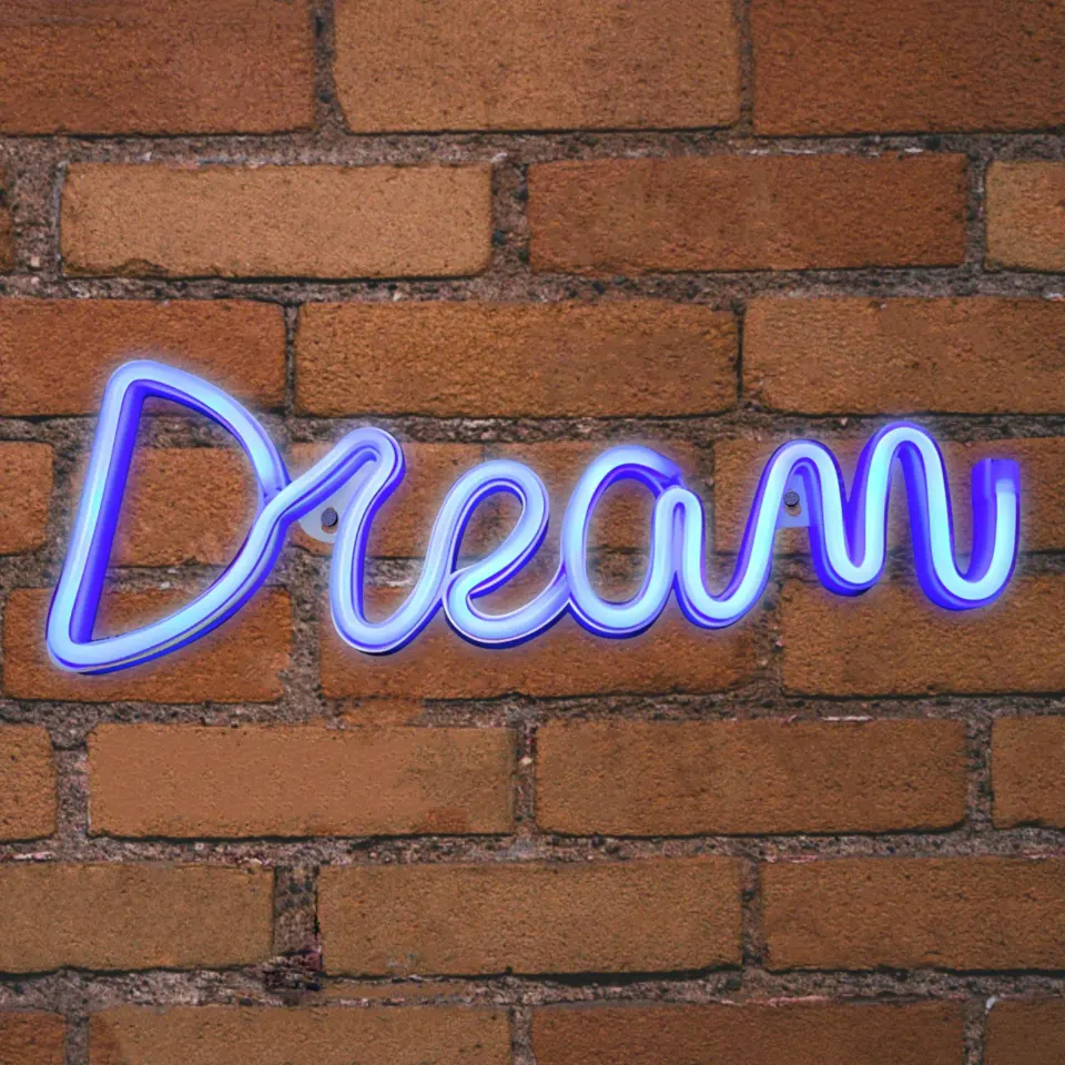 NEON LED STRIPS DREAM neon | 3*AA μπαταρία | 4.5V | 395x25x135 | {enjoysimplicity}™