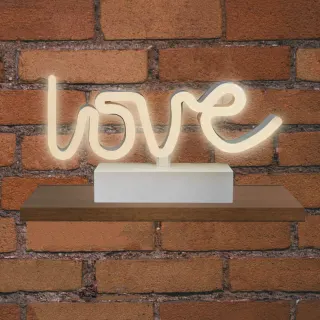 NEON LED STRIPS LOVE neon@base | 2*AA μπαταρία | 3V | 245x30x145 | {enjoysimplicity}™