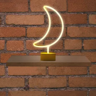 NEON LED STRIPS MOON neon@base | 3*AA μπαταρία | 4.5V | 170x85x300 | {enjoysimplicity}™