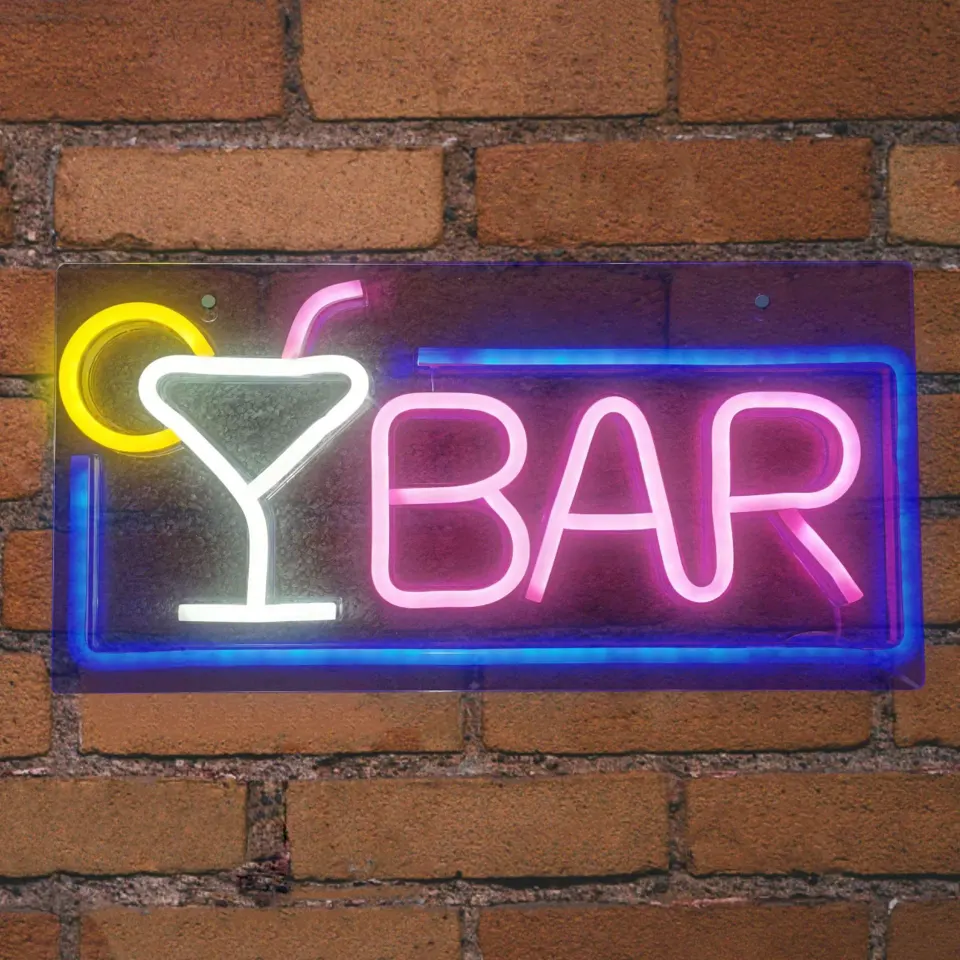NEON LED STRIPS BAR neon@backboard | USB ΚΑΛΩΔΙΟ 1mt | 5V | 420x15x220 | {enjoysimplicity}™