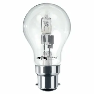 A60 Halogen | 105W(>133W)B22 | 2700k | 1900lm | {enjoysimplicity}™