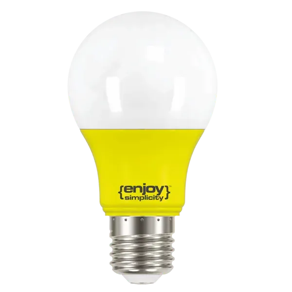 EL733811 | LED A60 E27 OΛΗ ΚΙΤΡΙΝΟ | 3.5W (>40W) | {enjoysimplicity}™ ΣΕ ΛΕΥΚΟ ΚΟΥΤΙ -Νέτο τιμή