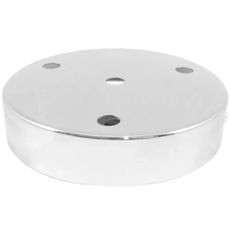 ΣΤΡΟΓΓΥΛΗ ΒΑΣΗ Φ120xh25mm NIKEΛ ΓΥΑΛΙΣΤΕΡΟ | 4ΤΡΥΠEΣ