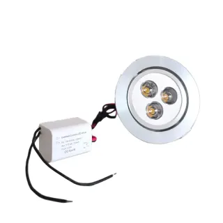 DSD-0303-2 | LED DOWNLIGHT 3x3W LED/90_240 VAC WW | ΣΕ ΛΕΥΚΟ ΚΟΥΤΙ-Νέτο τιμή