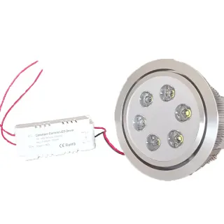 DSD-0603-2 | LED DOWNLIGHT 6X3W LED/90_240 VAC CW | ΣΕ ΛΕΥΚΟ ΚΟΥΤΙ -Νέτο τιμή