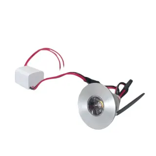 DSD-0108-1 | LED DOWNLIGHT 1X1W LED/90_240 VAC WW | ΣΕ ΛΕΥΚΟ ΚΟΥΤΙ-Νέτο τιμή