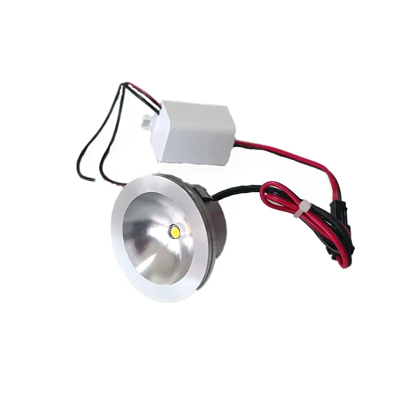 DSD-0103-1 | LED DOWNLIGHT 1X1W LED/90_240 VAC WW | ΣΕ ΛΕΥΚΟ ΚΟΥΤΙ-Νέτο τιμή