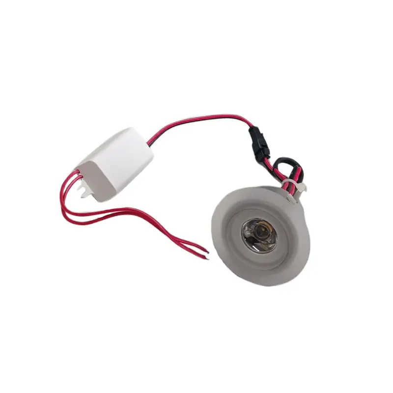 DSD-0105-1 | LED DOWNLIGHT 1X1W LED/90_240 VAC ΅WW | ΣΕ ΛΕΥΚΟ ΚΟΥΤΙ -Νέτο τιμή