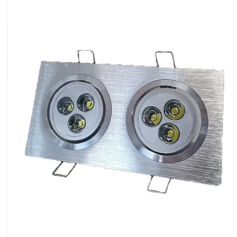 DSE-0301-2 | LED DOWNLIGHT 6X1W LED/90_240 VAC CW | ΣΕ ΛΕΥΚΟ ΚΟΥΤΙ-Νέτο τιμή