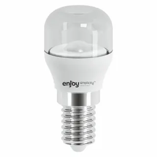 LED T25 ΨΥΓΕΙΟΥ | 1.6W(>10W)Ε14 | 2700k | 110lm | διάφανη | {enjoysimplicity}™