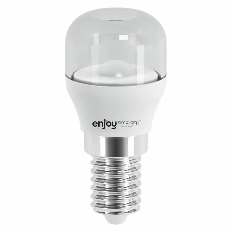 LED T25 ΨΥΓΕΙΟΥ | 1.6W(>10W)Ε14 | 2700k | 110lm | διάφανη | {enjoysimplicity}™