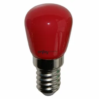LED T23 ΝΥΚΤΟΣ | 2W(>15W) Ε14 140LM | KOKKINO | γυαλ | {enjoysimplicity}™
