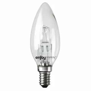 B35 Halogen | 18W(>25W)E14 | 2700k | 204lm | {enjoysimplicity}™