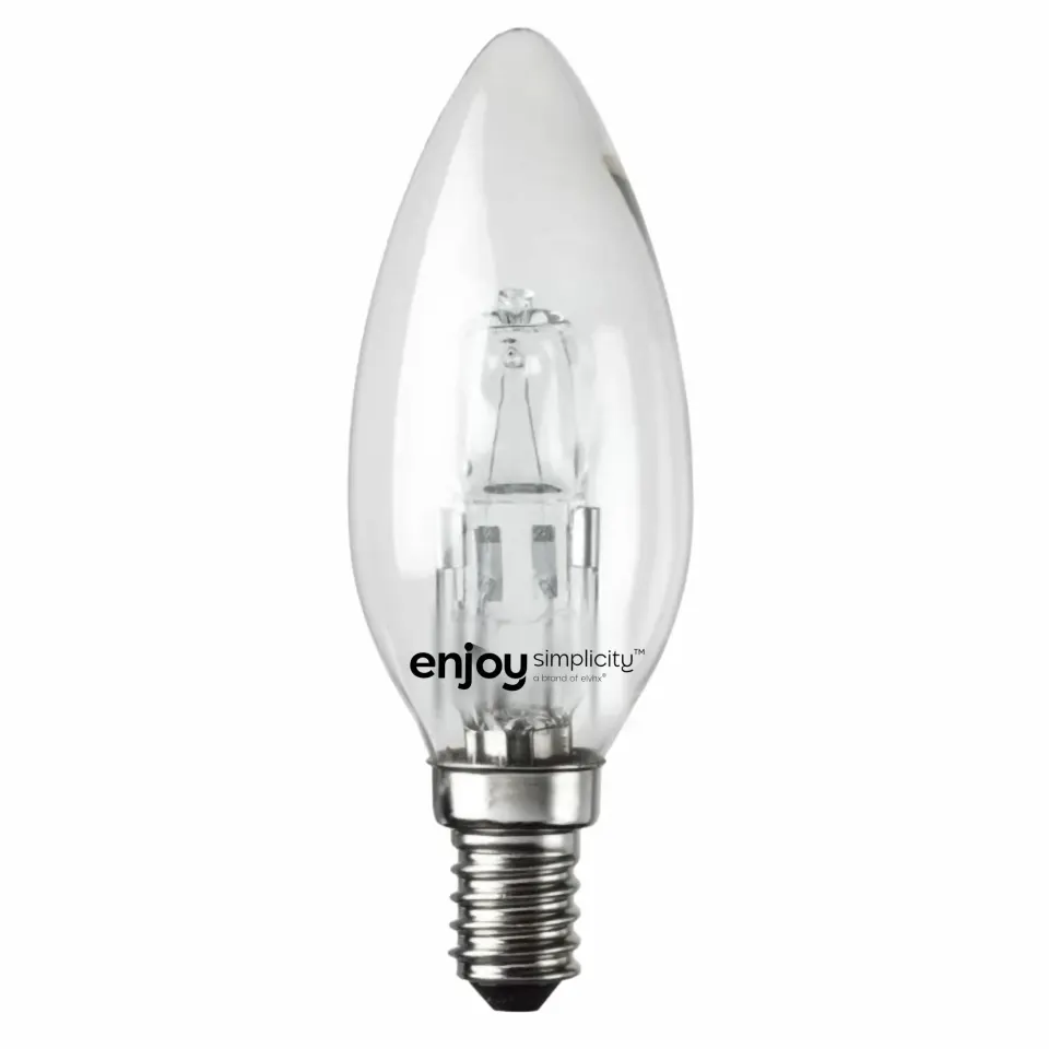 B35 Halogen | 28W(>40W)E14 | 2700k | 370lm | {enjoysimplicity}™