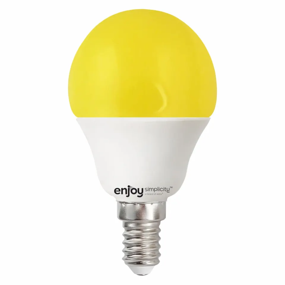 LED Ρ45 ΚΙΤΡΙΝΟ | 1.8W(19W) Ε14 | {enjoysimplicity}™
