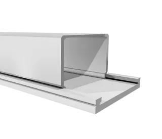 ΚΑΝΑΛΙ ΚΛΕΙΣΤΟ 120xh40 ΛΕΥΚΟ