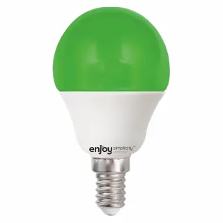 LED Ρ45 ΠΡΑΣΙΝΟ | 1.8W(19W) Ε14 | {enjoysimplicity}™