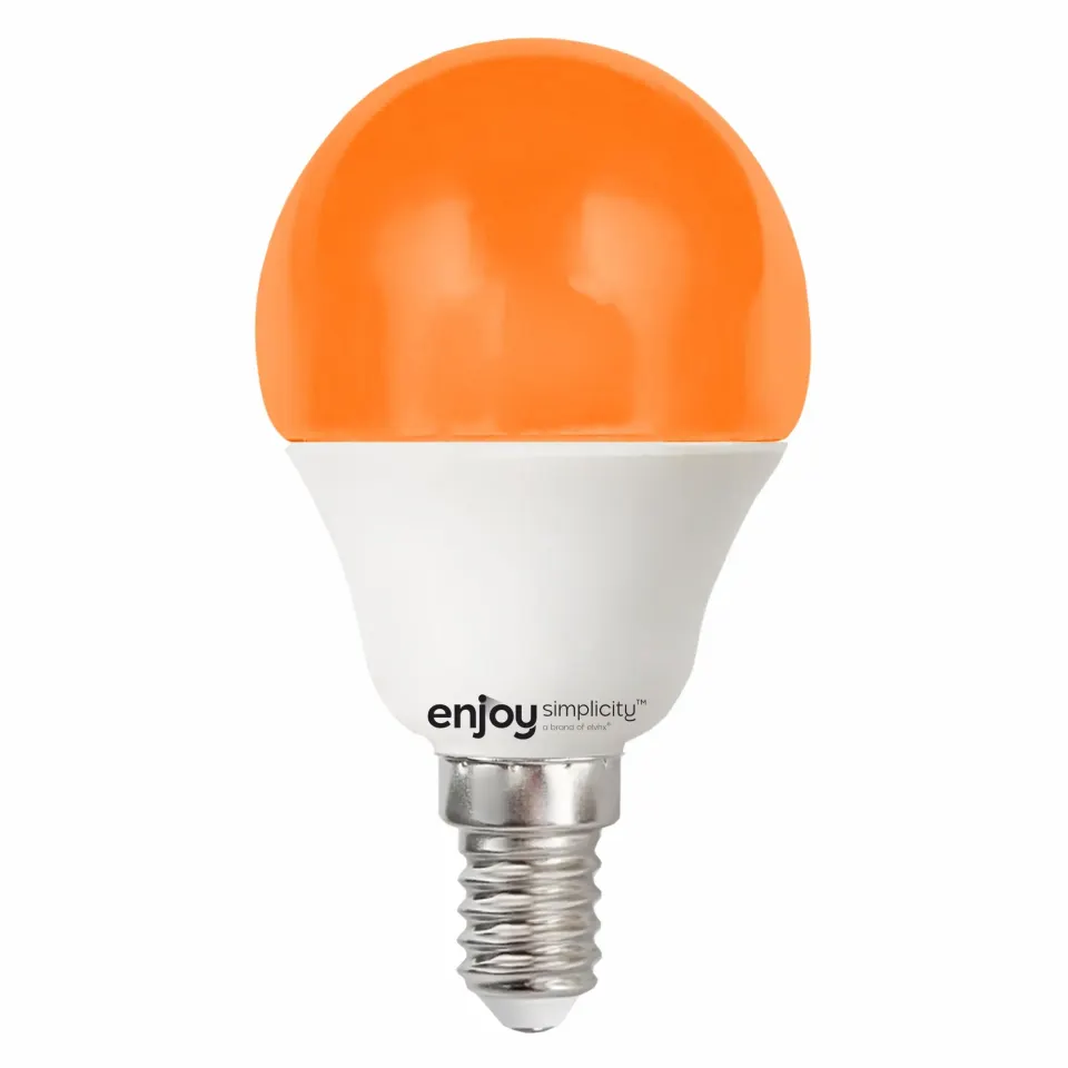 LED Ρ45 ΠΟΡΤΟΚΑΛΙ | 1.8W(19W) Ε14 | {enjoysimplicity}™