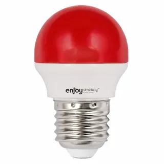 LED Ρ45 ΚΟΚΚΙΝΟ | 1.8W(19W) Ε27 | {enjoysimplicity}™