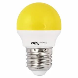 LED Ρ45 ΚΙΤΡΙΝΟ | 1.8W(19W) Ε27 | {enjoysimplicity}™