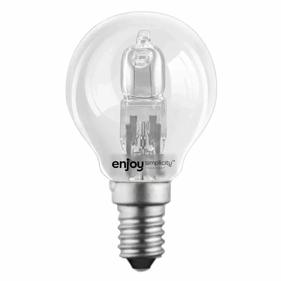 G45 Halogen | 42W(>55W)E14 | 2700k | 630lm | {enjoysimplicity}™