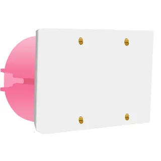 ΕLBOX™ ΓΥΨ/ΔΑΣ 2ΠΛΟ ΔΙΑΚΛ/ΣΕΩΣ ΜΕ ΚΑΠΑΚΙ ΙΡ30 68x145xh47