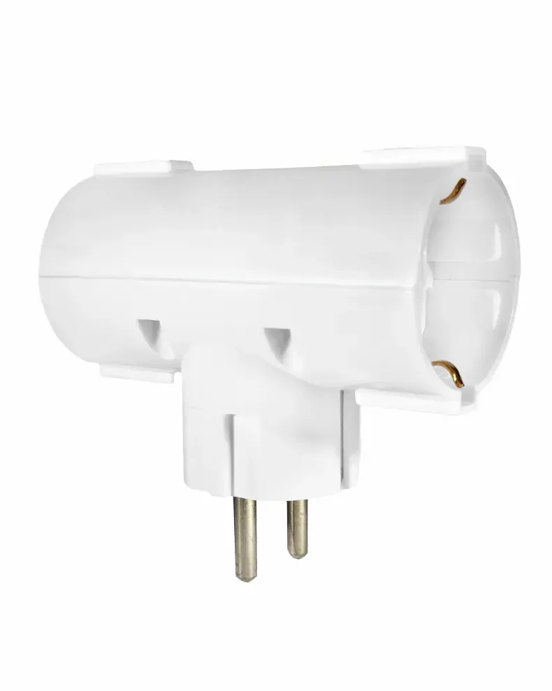 ΑΝΤΑΠΤOΡΑΣ ΤΥΠΟΥ Ͱ SCHUKO → 2Θ SCHUKO max:3680W IP20 ΛΕΥΚΟ