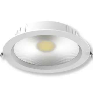 COB LED Panel Αλ/νίου White 30W | 6500k | 2520lm | Φ222x55mm | 90° | {enjoysimplicity}™