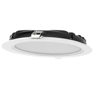 LED Panel Αλ/νίου White 28W | 3STEPS:3000-4000-6500k | 3100lm | Φ221x38mm | 100° | +Ext.Driver | {enjoysimplicity}™