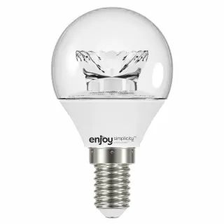 LED Ρ45 | 3.4W(>25W)Ε14 | 2700k | 250lm | διάφανη | {enjoysimplicity}™