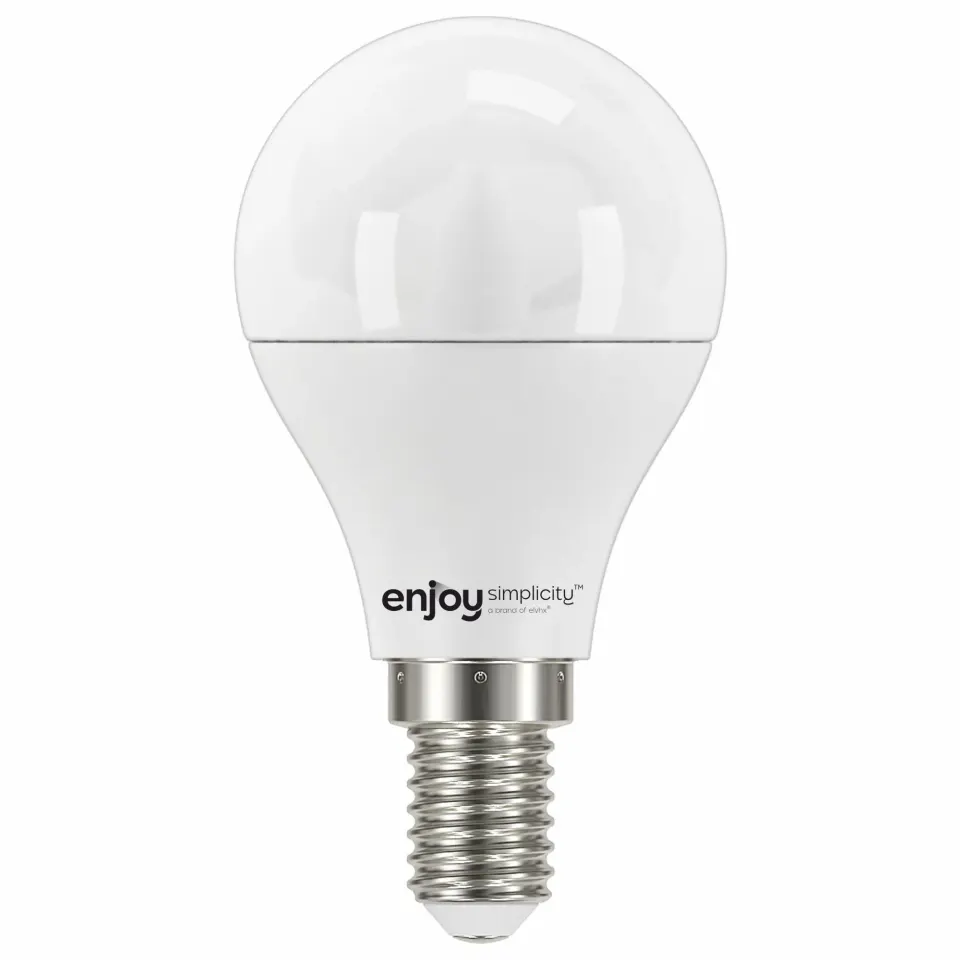 LED Ρ45 DIM | 5W(>40W)Ε14 | 4000k | 470lm | {enjoysimplicity}™