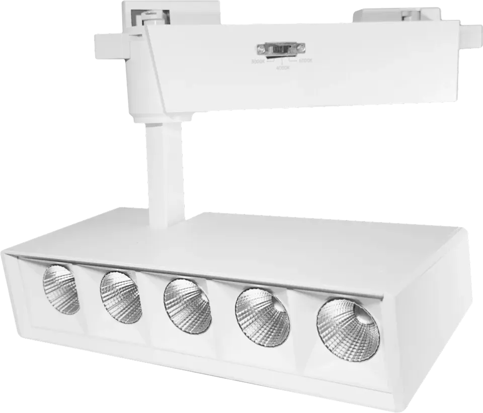 LED SPOT 220-240V | 3CCT 3000-4000-6500k | 25w | 2250lm | 201×46.8x85xh169mm | White | {enjoysimplicity}™