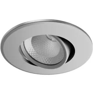 LED DownLight COB Κινητό 45⁰ Brus.Nickel | 3.1W | 4000k | 210lm | Φ68xh36 | +Driver | {enjoysimplicity}™