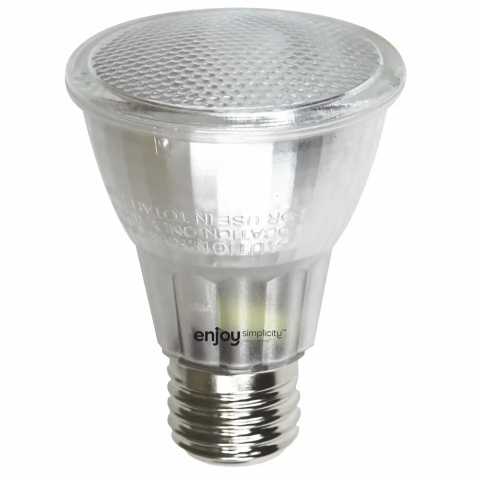 LED Par20 DIM | 5W(>35W)E27 | 3000k | 295lm | {enjoysimplicity}™