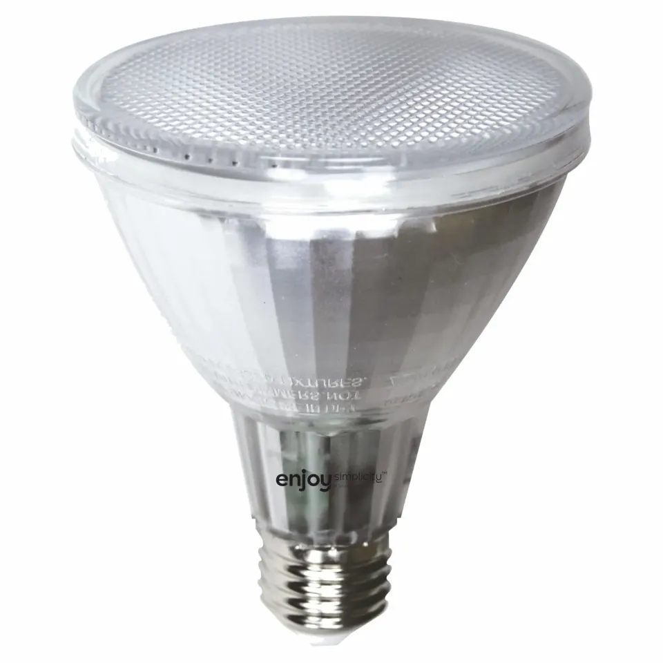 LED Par30 DIM | 10W(>62W)E27 | 3000k | 620lm | {enjoysimplicity}™