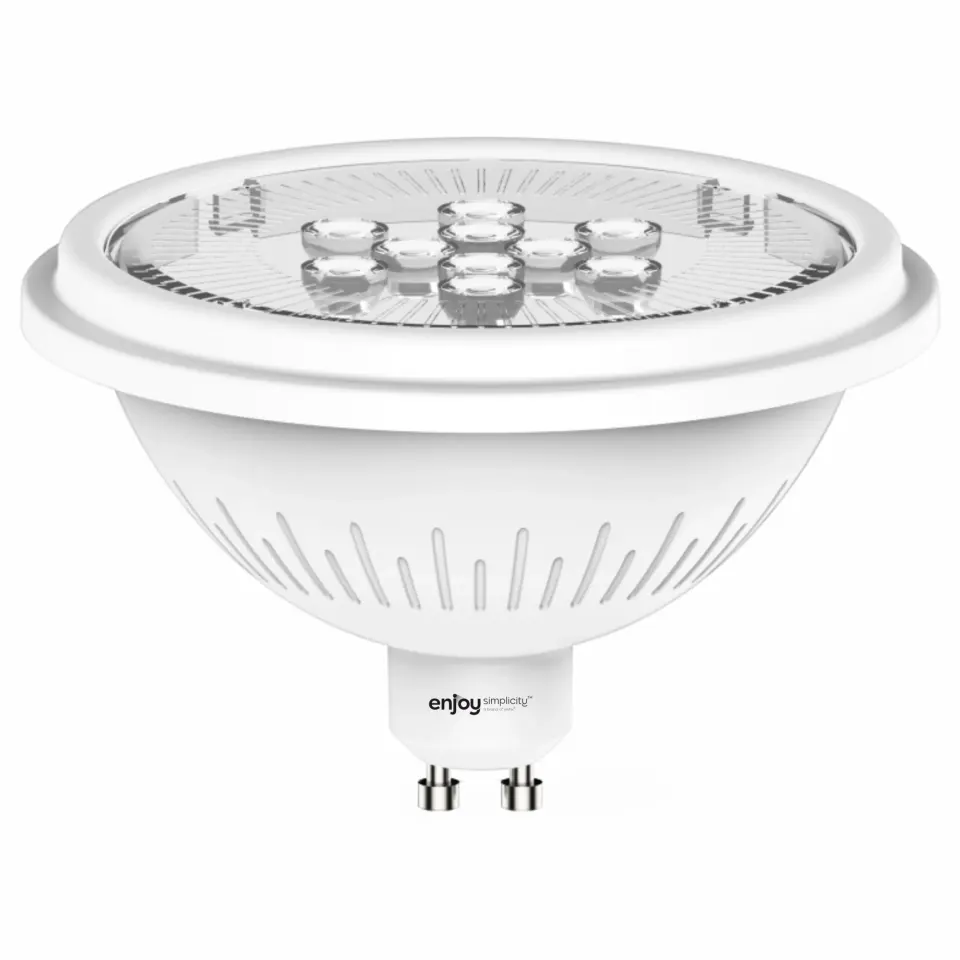 LED AR111 GU10 | 7W(>75W) | 2700k | 870lm | 40◦ | {enjoysimplicity}™