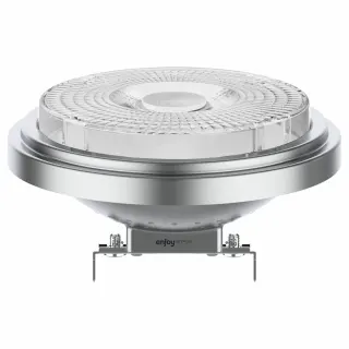 LED AR111 DIM 12V G53 | 13.3W(>100W) | 4000k | 1100lm | 40◦ | Silver | {enjoysimplicity}™