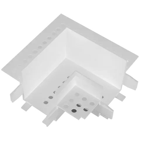 ΧΩΝΕΥΤΗ ΕΞΩΤΕΡΙΚΗ ΓΩΝΙΑ 90° | 78x78mm | ΛΕΥΚΟ | {enjoySimplicity}™