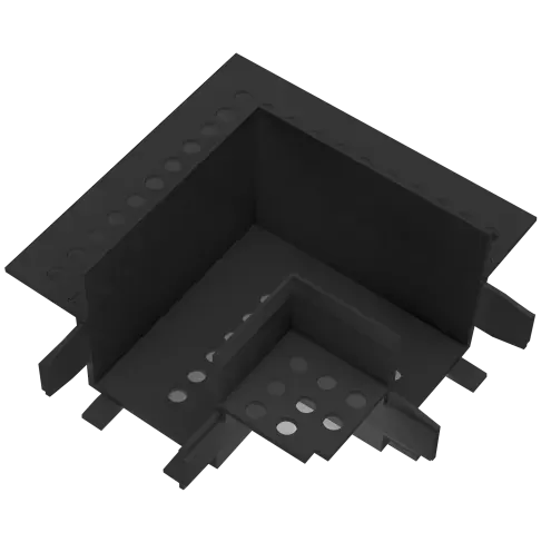 ΧΩΝΕΥΤΗ ΕΞΩΤΕΡΙΚΗ ΓΩΝΙΑ 90° | 78x78mm | ΜΑΥΡΟ | {enjoySimplicity}™