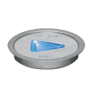 ΕΥΕLED® ΠΟΡΕΙΑΣ ΣΕΤ 3 ΜΟΝΑΔΕΣ ΣΩΜΑ: INOX – LED: 0,3W ΜΠΛΕ