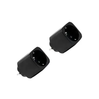 Shelly Plug M Gen3 2-pack (13A – 3000 W) – Μαύρο