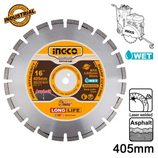 Διαμαντόδισκος Ασφάλτου Φ405×25.4x12mm