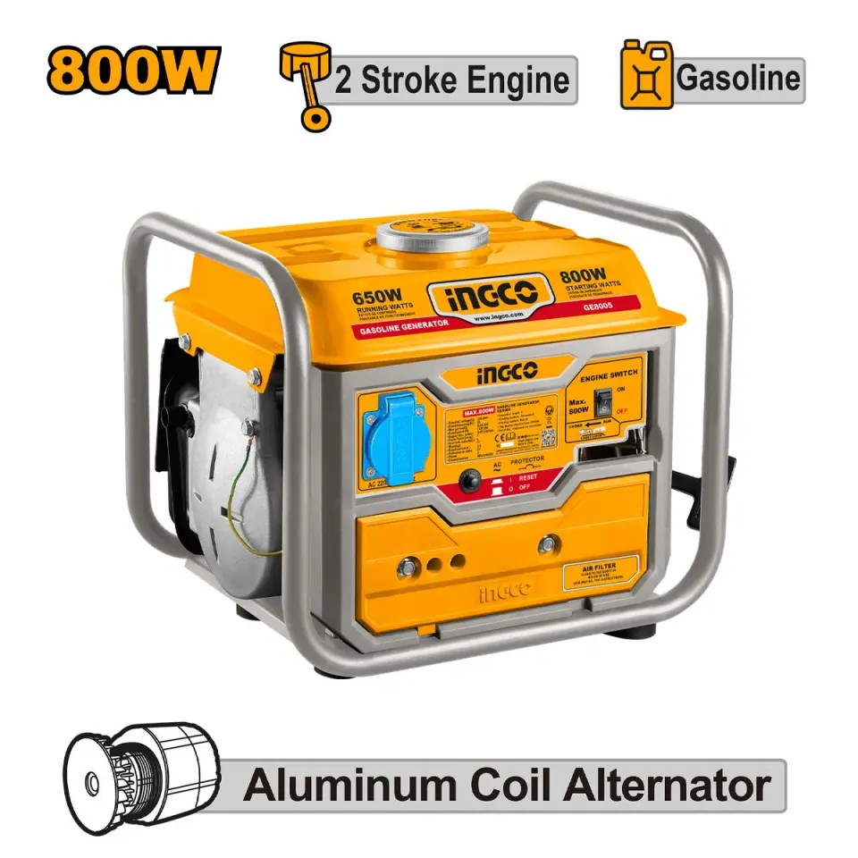 Γεννήτρια Βενζίνης 0.8kW 1kVA 2HP