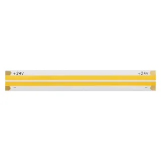 LED COB ΛΩΡΙΔΑ 5M 28W 24V DC 2700K 2400LM Ra90 12mm IP65