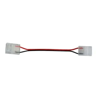 ΕΝΔΙΑΜΕΣΟΣ ΣΥΝΔΕΣΜΟΣ ΜΕ ΚΑΛΩΔΙΑ ΓΙΑ 24V DC COB ΛΩΡΙΔΑ LED 12mm