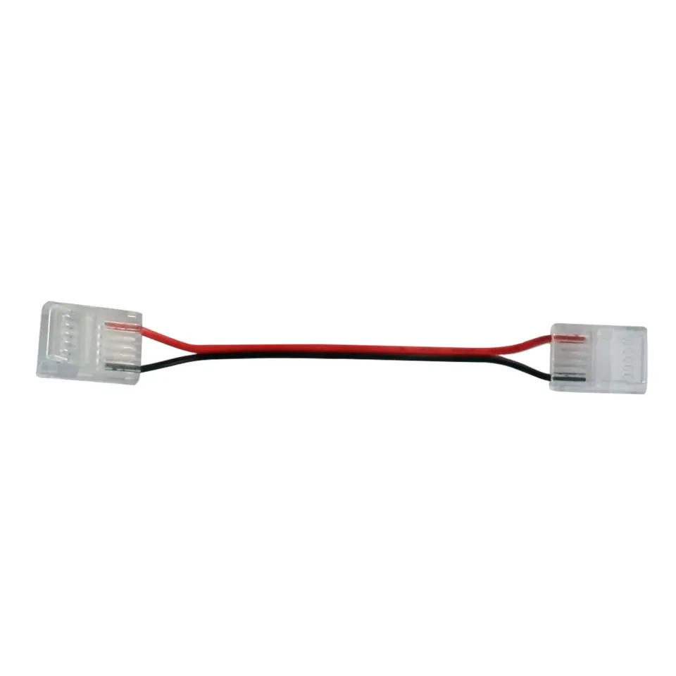 ΕΝΔΙΑΜΕΣΟΣ ΣΥΝΔΕΣΜΟΣ ΜΕ ΚΑΛΩΔΙΑ ΓΙΑ 24V DC COB ΛΩΡΙΔΑ LED 12mm