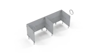 10425511 – Διάταξη γείωσης τύπου Π+Γ – 500x1000x500mm
