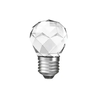 LED COB ΚΡΥΣΤΑΛΛΟ 3W 3000K 230V AC 300LM RA80 25000HRS 360° 1xE27