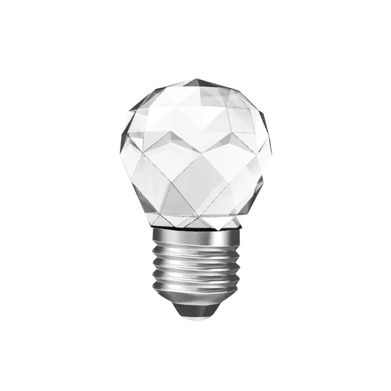 LED COB ΚΡΥΣΤΑΛΛΟ 3W 3000K 230V AC 300LM RA80 25000HRS 360° 1xE27